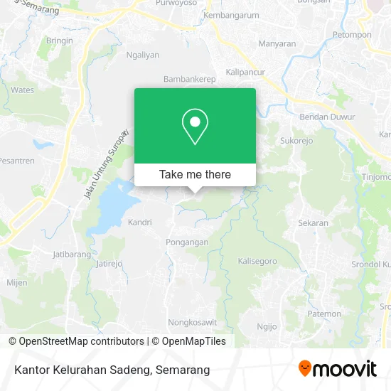 Kantor Kelurahan Sadeng map