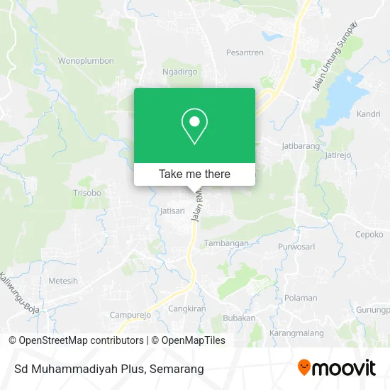 Sd Muhammadiyah Plus map