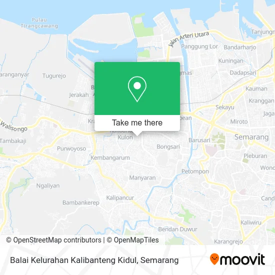 Balai Kelurahan Kalibanteng Kidul map