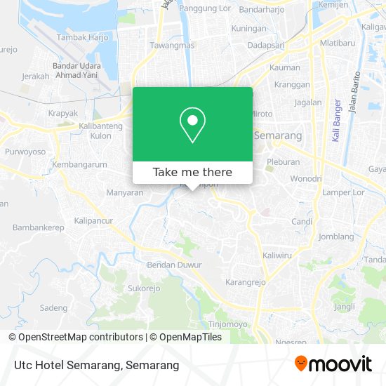 Utc Hotel Semarang map