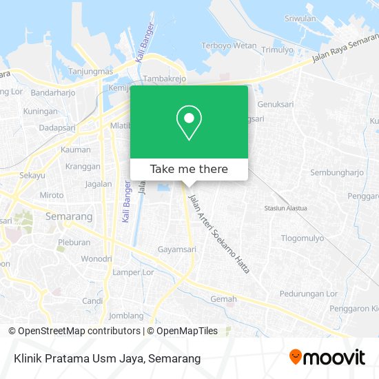 Klinik Pratama Usm Jaya map