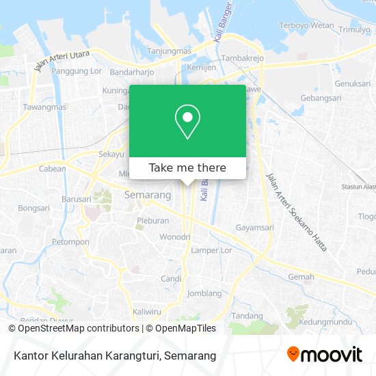 Kantor Kelurahan Karangturi map