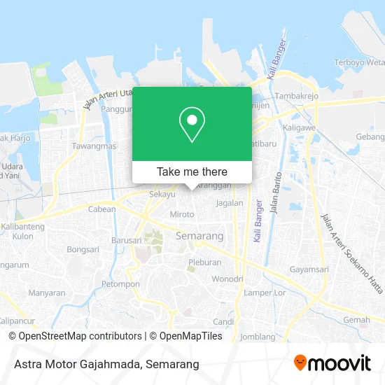 Astra Motor Gajahmada map