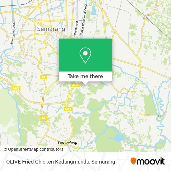 OLIVE Fried Chicken Kedungmundu map