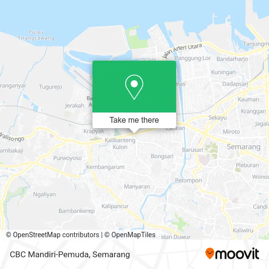 CBC Mandiri-Pemuda map