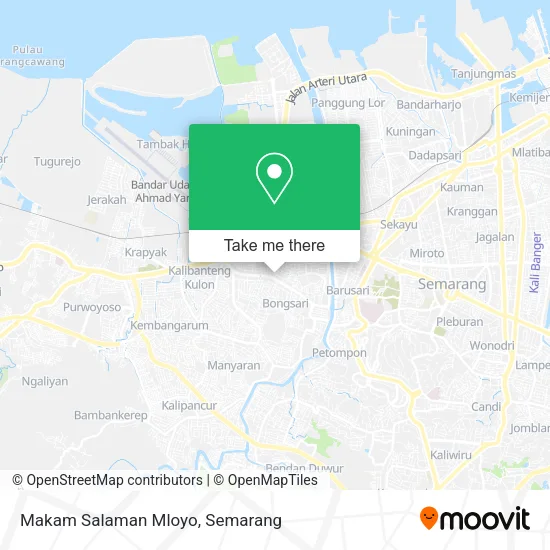 Makam Salaman Mloyo map