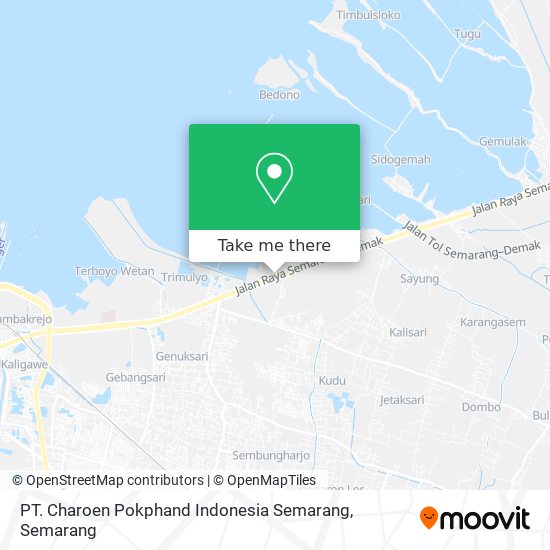 PT. Charoen Pokphand Indonesia Semarang map
