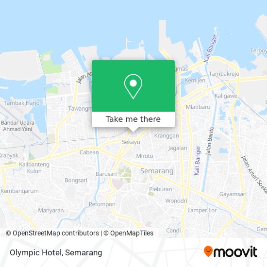 Olympic Hotel map