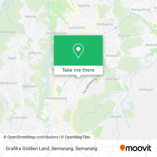 Grafika Golden Land, Semarang map