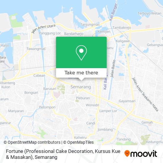 Fortune  (Professional Cake Decoration, Kursus Kue & Masakan) map