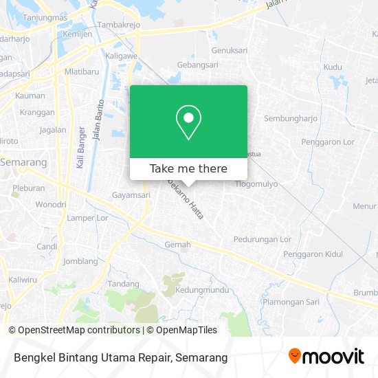 Bengkel Bintang Utama Repair map