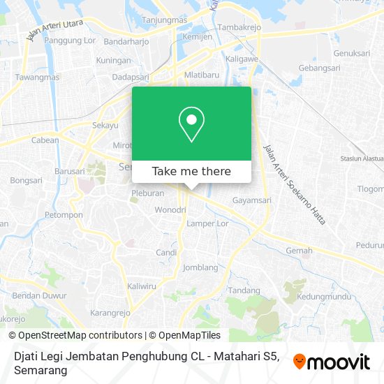 Djati Legi Jembatan Penghubung CL - Matahari S5 map