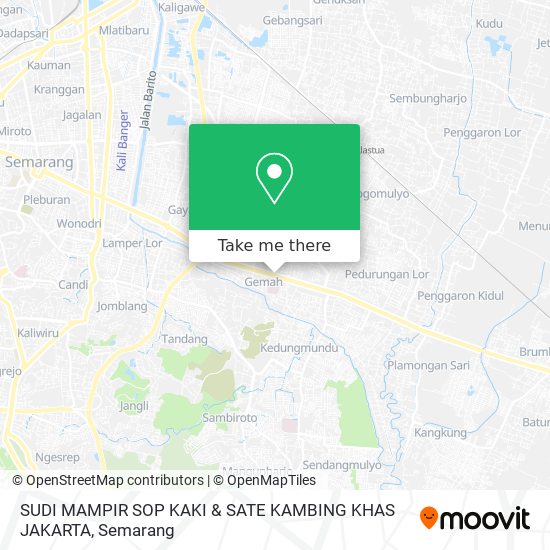 SUDI MAMPIR SOP KAKI & SATE KAMBING KHAS JAKARTA map