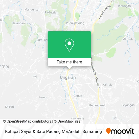 Ketupat Sayur & Sate Padang Ma'Andah map