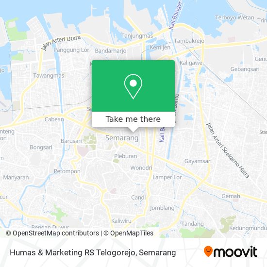 Humas & Marketing RS Telogorejo map