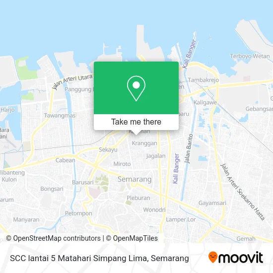 SCC lantai 5 Matahari Simpang Lima map