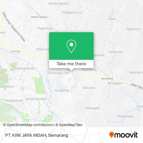 PT. KINI JAYA INDAH map