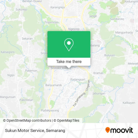 Sukun Motor Service map