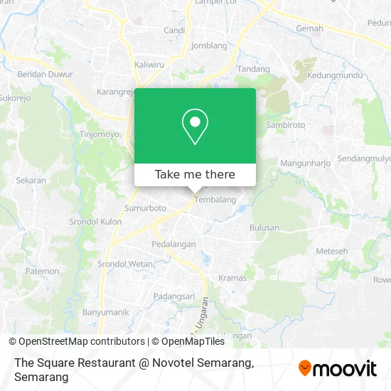 The Square Restaurant @ Novotel Semarang map