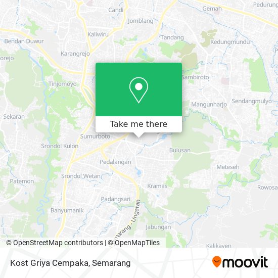 Kost Griya Cempaka map