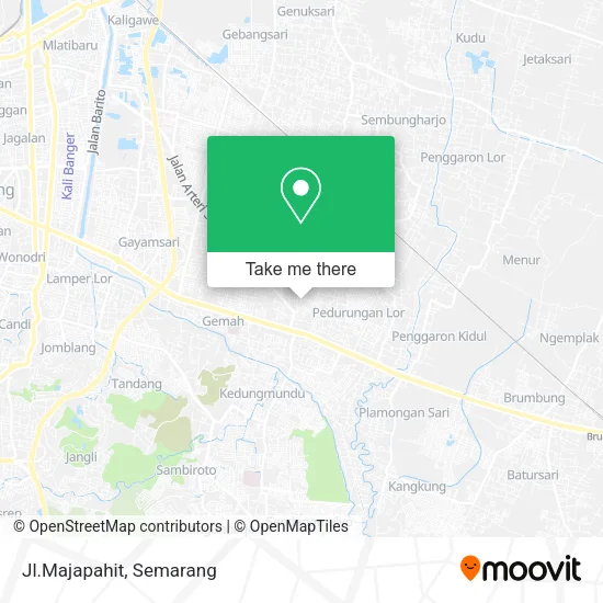 Jl.Majapahit map
