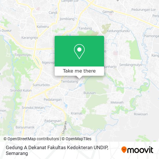 Gedung A Dekanat Fakultas Kedokteran UNDIP map