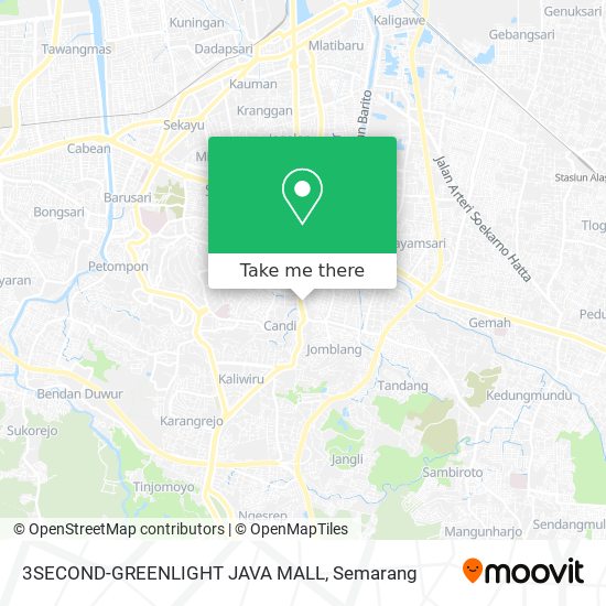 3SECOND-GREENLIGHT JAVA MALL map