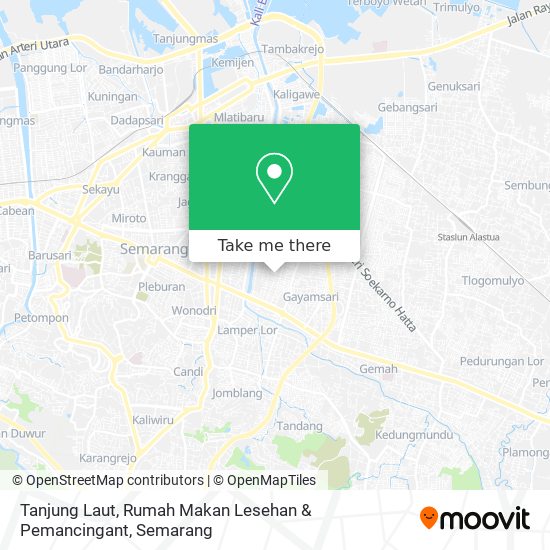 Tanjung Laut, Rumah Makan Lesehan & Pemancingant map