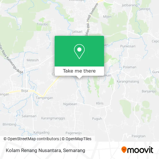 Kolam Renang Nusantara map