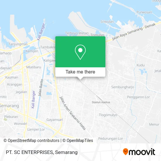 PT. SC ENTERPRISES map