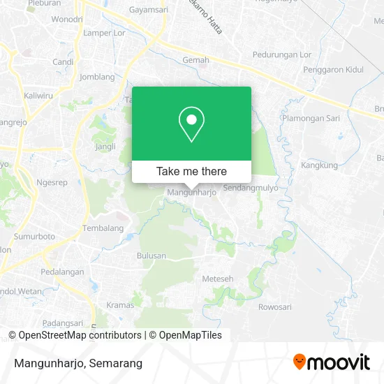 Mangunharjo map