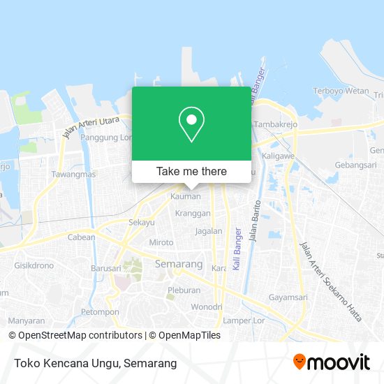 Toko Kencana Ungu map