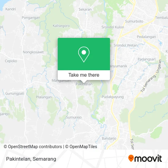 Pakintelan map