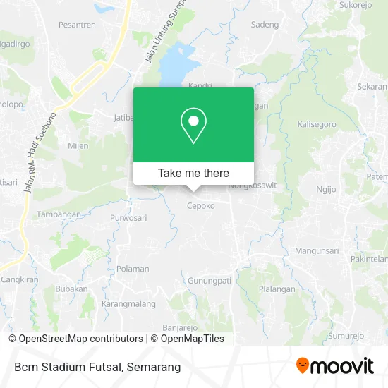 Bcm Stadium Futsal map