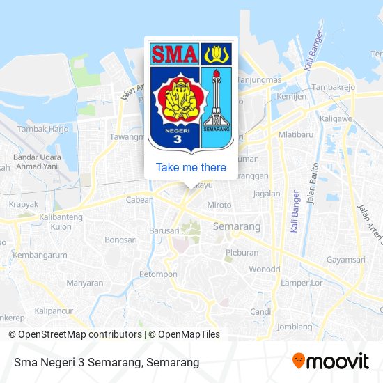 Sma Negeri 3 Semarang map