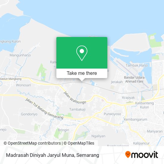 Madrasah Diniyah Jaryul Muna map