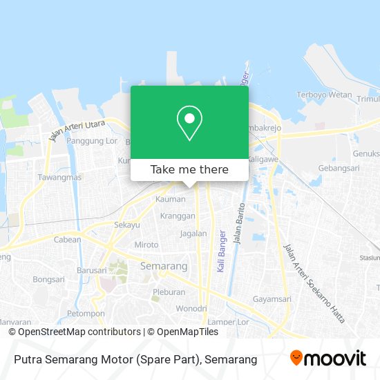 Putra Semarang Motor (Spare Part) map