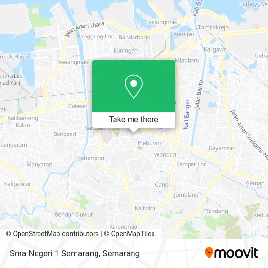 Sma Negeri 1 Semarang map