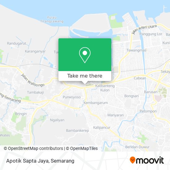 Apotik Sapta Jaya map