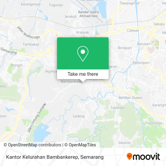 Kantor Kelurahan Bambankerep map