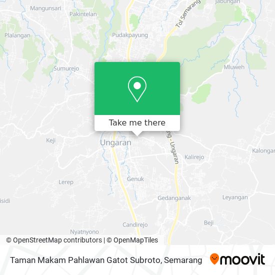 Taman Makam Pahlawan Gatot Subroto map