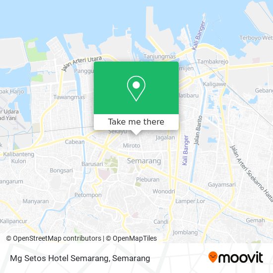 Mg Setos Hotel Semarang map
