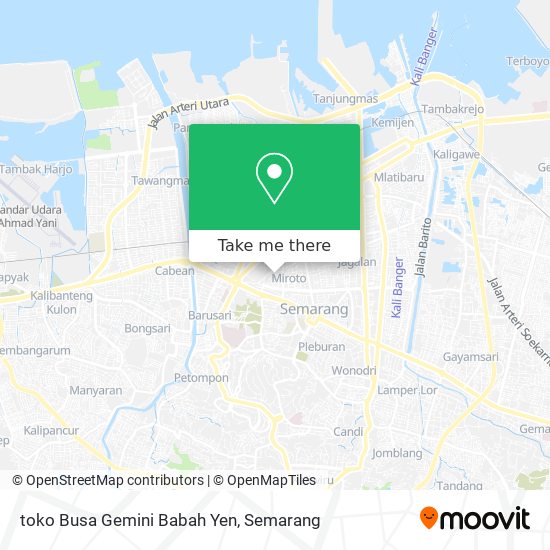 toko Busa  Gemini  Babah Yen map