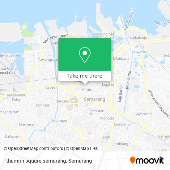 thamrin square semarang map