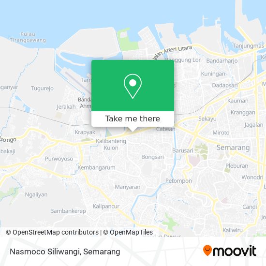 Nasmoco Siliwangi map