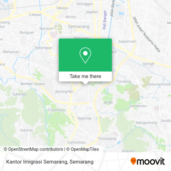 Kantor Imigrasi Semarang map