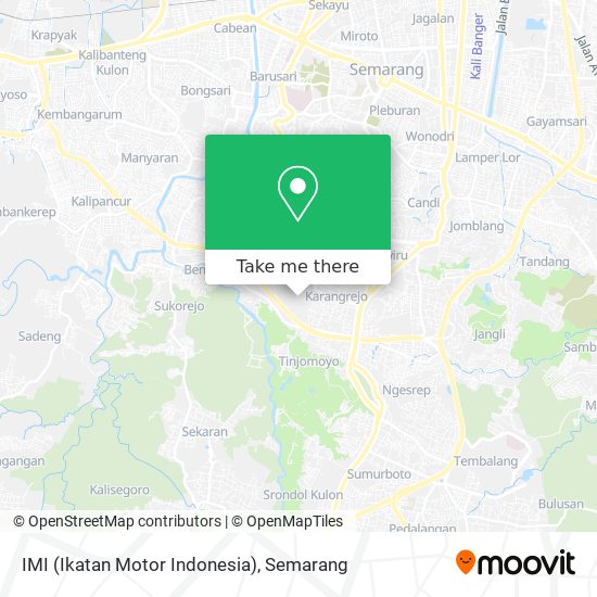 IMI (Ikatan Motor Indonesia) map