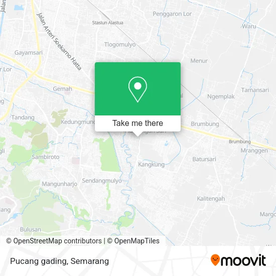Pucang gading map