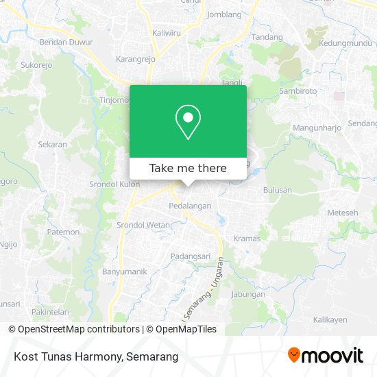 Kost Tunas Harmony map