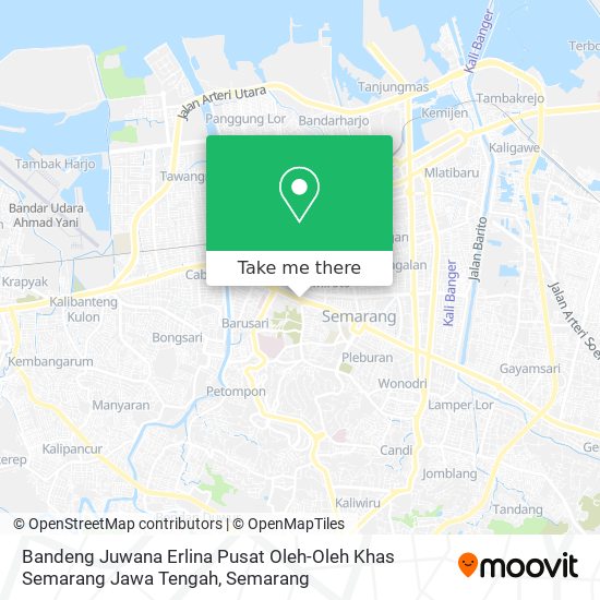 Bandeng Juwana Erlina Pusat Oleh-Oleh Khas Semarang Jawa Tengah map